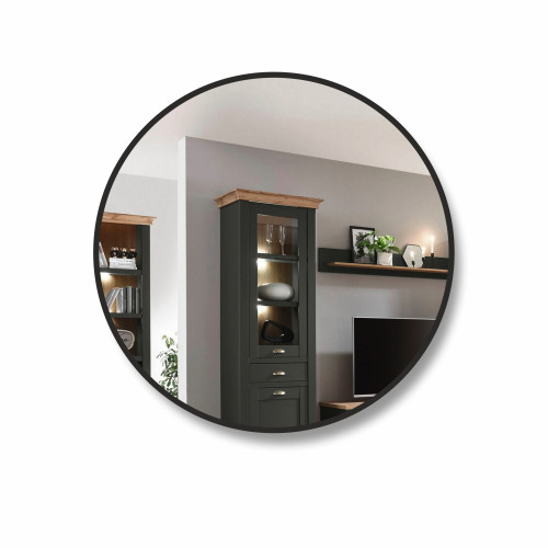 Зеркало c УФ-печатью без креплений (D 80 см) 1шт, уценка