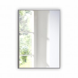 Зеркало прямоугольное в алюминиевой раме M-150 (100х70)