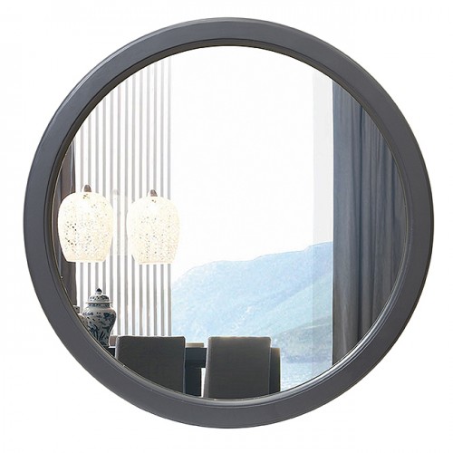 Зеркало круглое в деревянной раме М-249 (D64,4)