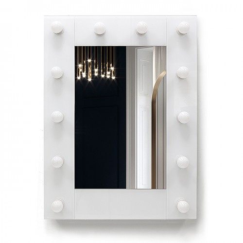 Зеркало с подсветкой гримёрное ЗП-119-1 (80х60) 1 шт, ликвидация коллекции