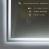 Зеркало с фронтально-фоновой подсветкой, c сенсорной кнопкой Darwin 80100s-4 (80х100 см) - нейтральный свет