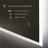Зеркало с фоново-фронтальной подсветкой и сенсорной кнопкой Dublin 8070s-4 (80*70 см) - нейтральный свет