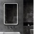 Зеркало с фронтальной подсветкой, с сенсорной кнопкой и подогревом Lima 9060sh-6 (90*60 см) в непрозрачном коробе/холодный свет